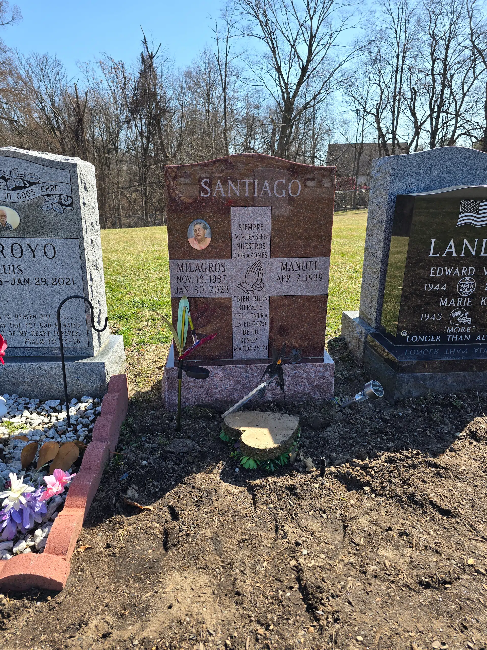 Granite Headstones hand-carved by Grave Stone Guide in NJ — image 4