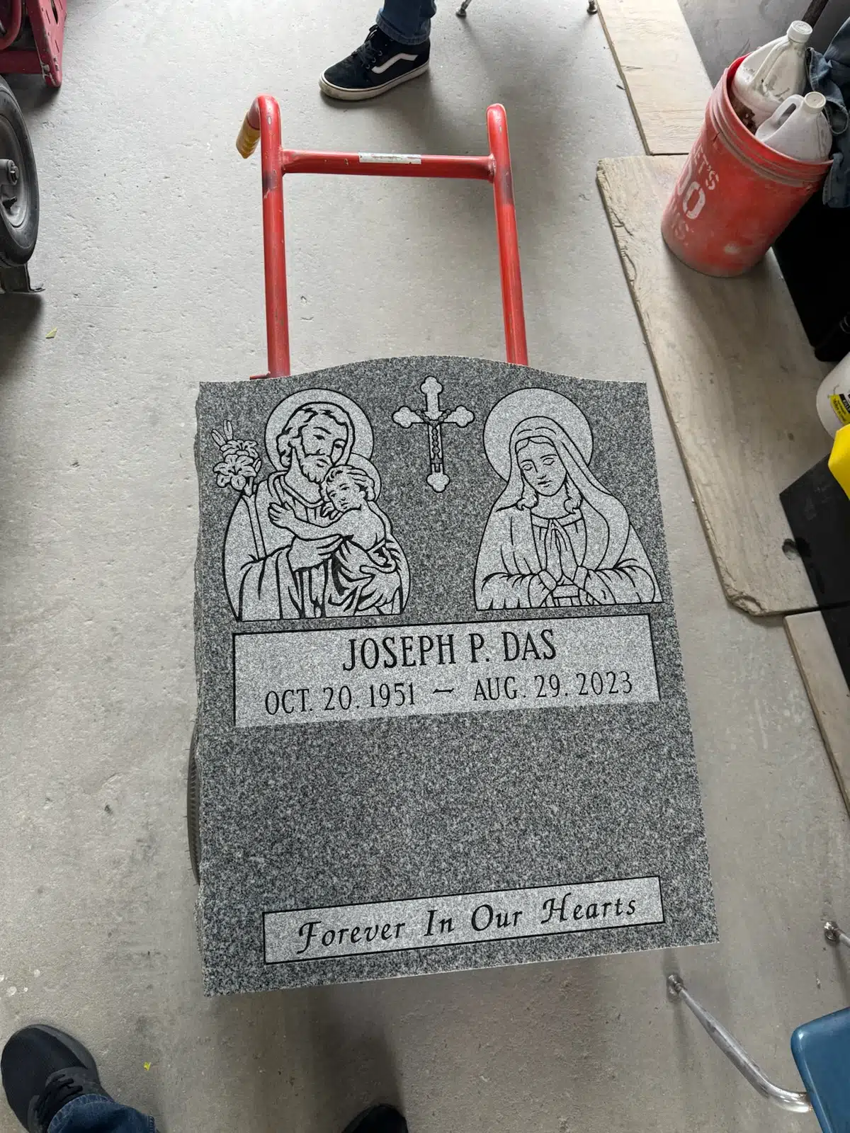 Granite Headstones hand-carved by Grave Stone Guide in NJ — image 9